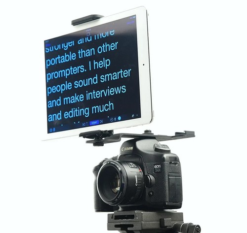 Glide gear teleprompter - teleprompter, tablet