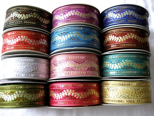 Orientalische brokat borte mit - orientalische,