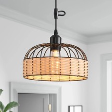 Deckenlampe Boho Rattan