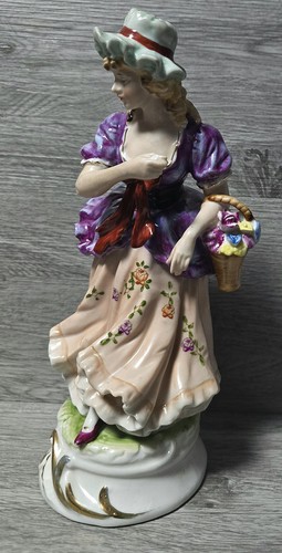 Antike krone geisha porzellan - antike,