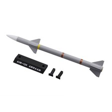 Hochwertiges 48cm PLA 3D Druck 1:8 USA AIM-120 AMRAAM Rakete Modell Geschenk
