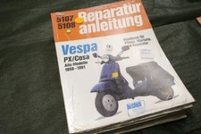 Werkstatthandbuch 5107 5108 Handbuch f. Vespa PX 125 200 Cosa Reparaturanleitung