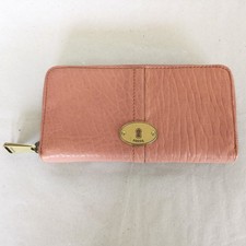 FOSSIL Damen Geldbörse Zip Clutch Dusty Rose . 20 x 10 x 2,5 cm . Leder Börse