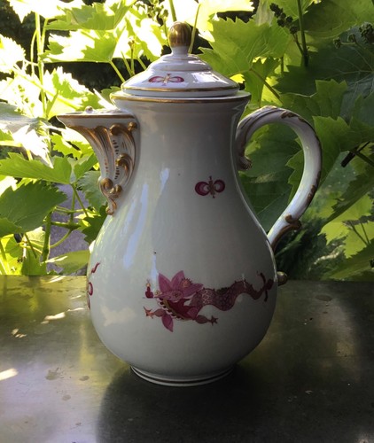 Meissen kaffeekanne pinker - meissen,