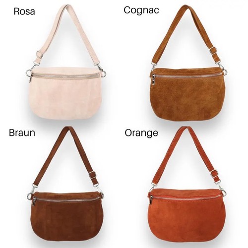 Wildleder crossbody bag - wildleder,