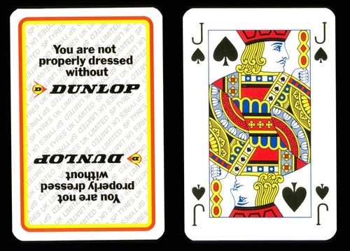 Spielkarte einzelkarte werbung - spielkarte,