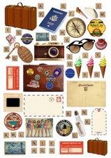 Ausschneidebogen-Bastelpapier-