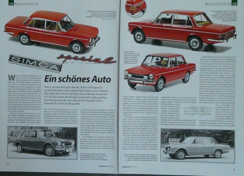 Simca 1501 special 18 - simca, von