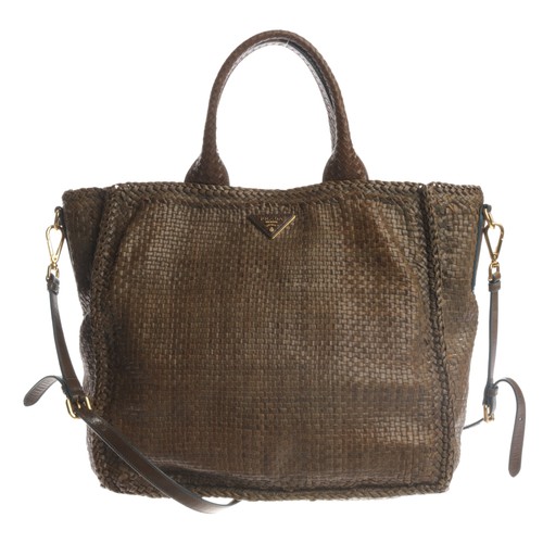 Prada handtasche braun - handtasche, grau