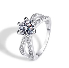 Sterling silber 925 ring - silber,