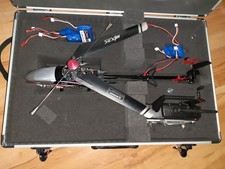 MJX  F-45  RC-Heli  mit Transportkoffer und 6 LiPo-Akus