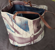 einkauf tasche stoff mit