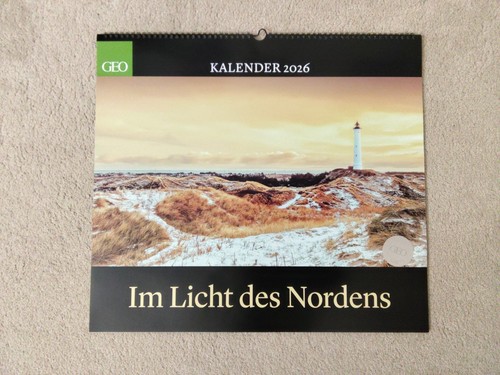 Geo kalender 2026 licht - kalender, im
