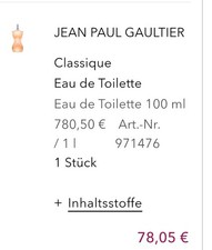 Jean Paul Gaultier Classique