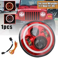 7 Inch Round Headlights Angle