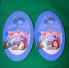 2x VINTAGE Weleda Blechdose oval Keksdose Vorratsdose Aufbewahrung Sammler