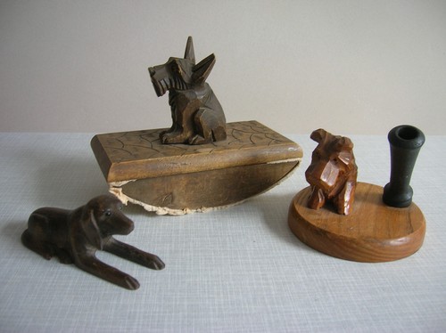 Altes schreibtischset holz - schreibtischset,
