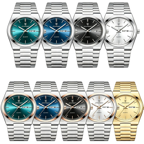 Edelstahl quarz mann - quarz,