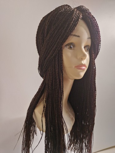 Braided wig afro - afro, twist