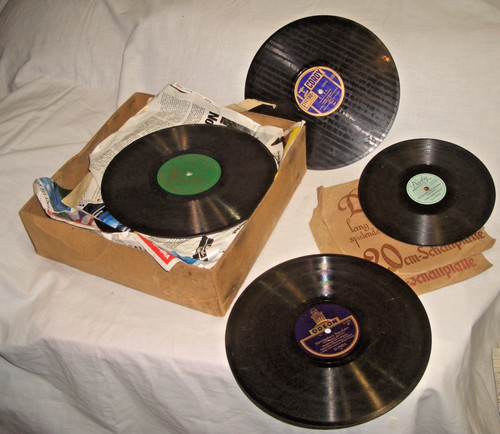 Schellackplatten schallplatten - schellackplatten,