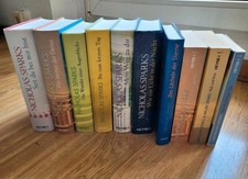 10  x Bücher, Konvolut, Sammlung, Nicholas Sparks, Gebunden, Top Zustand 