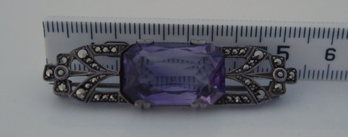 Alte 835er silber brosche - brosche, ca