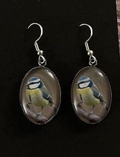 SILBER 925 VOGEL OHRRINGE