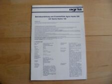 Ersatzteilliste / Betriebsanleitung Agria 200 mit Sachs 102L