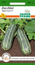 Zucchini, Tiger Cross F1 - Gemüse-Samen Saatgut Zucchini-Samen Samen