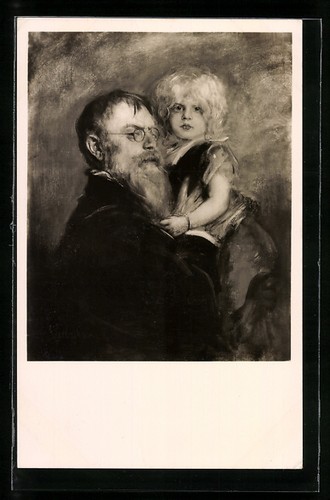 Künstler franz lenbach - künstler-ak,