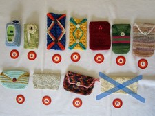 Tasche für Papiertaschentücher gehäkelt Taschentuchbehälter Etui Behälter Box