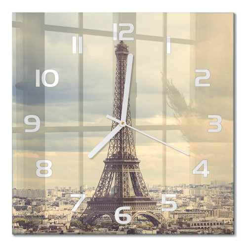 Quadratische moderne wanduhr - quadratische,