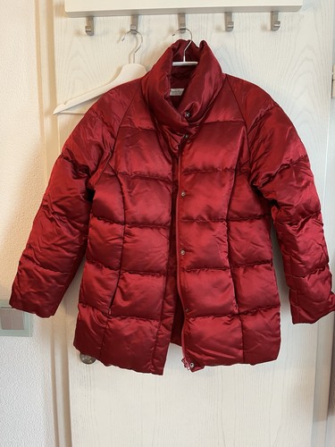 Tolle daunenjacke dunkelrot - daunenjacke,,