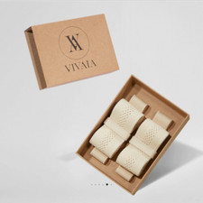 Vivaia - 1 Paar Jess Abnehmbare Schuhschnallen Schuhornamente Beige