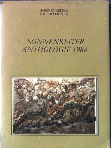 Sonnenreiter anthologie 1988 - sonnenreiter,