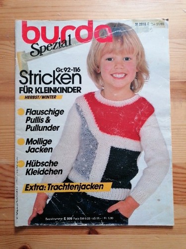 Burda kinder 116 - kinder, gr