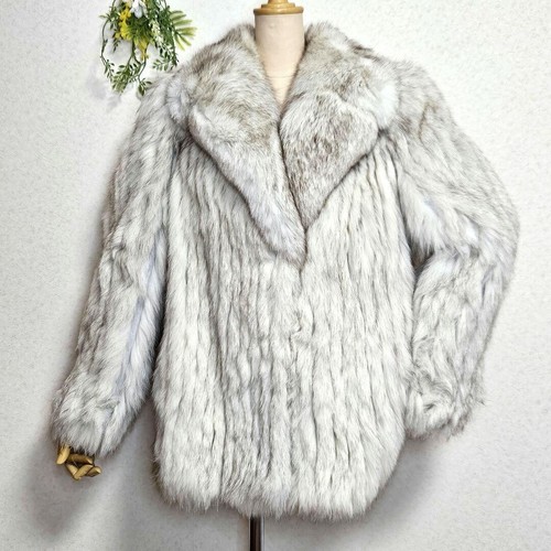 Saga furs blaufuchs pelzmantel - saga,