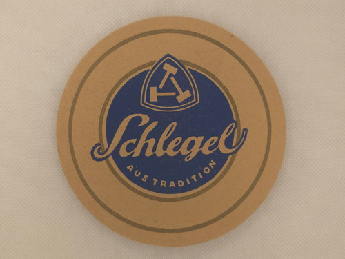 Bierdeckel schlegel - bierdeckel, "schlegel"