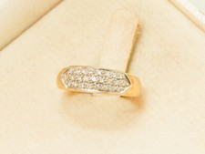 585 GOLD Pavé Ring 💎 mit