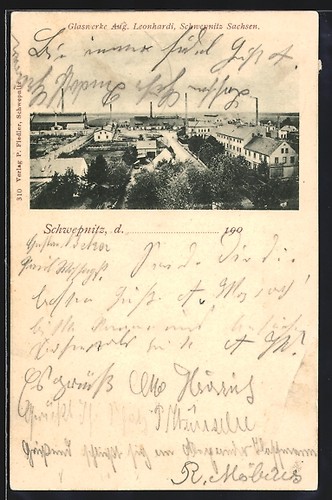 Ansichtskarte schwepnitz - ansichtskarte,