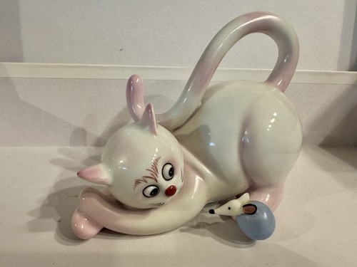 Vintage dekofigur katze - vintage,