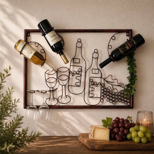 Wandbild weinregal 091975 - wandbild,