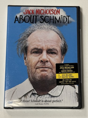 About schmidt dvd - schmidt, jack
