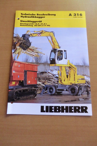 Prospekt beschreibung liebherr - prospekt,