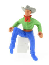TIMPO TOYS Cowboy Kutscher sitzend Oberteil HELLGRÜN für Kutsche Coachman