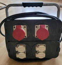 X Brennenstuhl Stromstation CEE/230 1x16A  Ausgang auf 2x16A + 4x230V Eingang