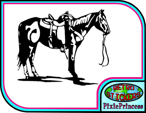 Reiten pferde vinyl - pferde, o