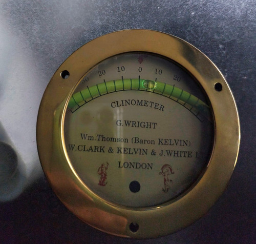 Antikes clinometer brass - clinometer,