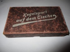 Sehr altes Tischkegel Spiel