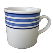 Kaffeebecher Form Marienbad Ingres Weiss blaue Ringe